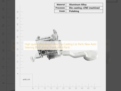 Pièces automobiles en alliage d'aluminium de haute qualité
