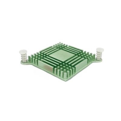 Disque thermique à extrusion d'aluminium portable, résistant à la corrosion