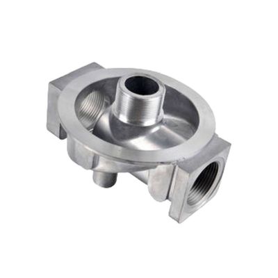 Pièces industrielles CNC sur mesure Casements Pièces d'usinage de tournage de métaux en argent