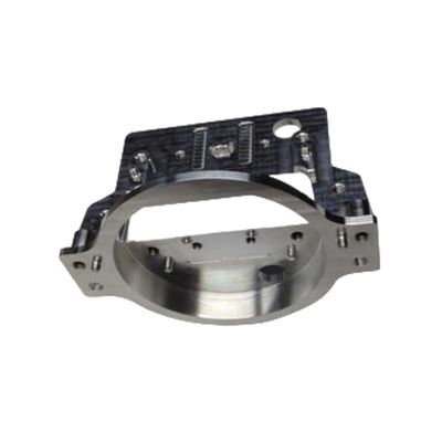 Pièces industrielles CNC sur mesure Casements Pièces d'usinage de tournage de métaux en argent