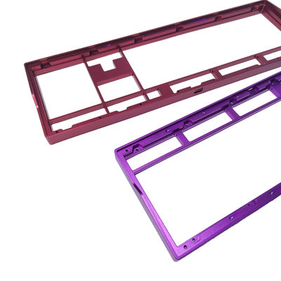 Produits industriels de boîtiers usinés à la commande numérique par CNC Composants de fraiseuses à la commande numérique par CNC Argent