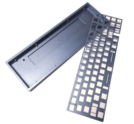 Produits industriels de boîtiers usinés à la commande numérique par CNC Composants de fraiseuses à la commande numérique par CNC Argent