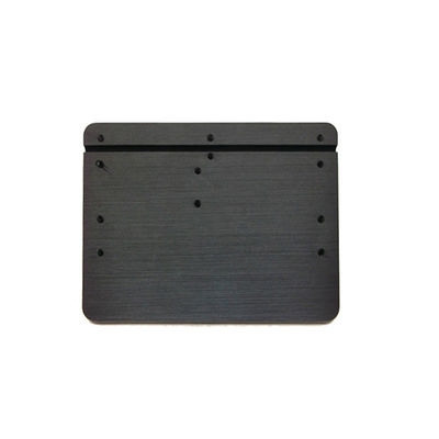 Résistance à la chaleur du panneau avant en aluminium CNC pour les équipements électroniques