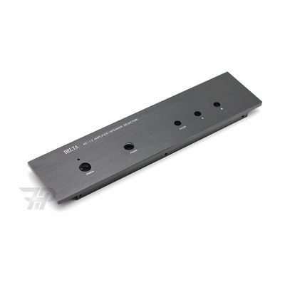 Panneau avant en aluminium anodisé sur mesure Excellente résistance aux chocs