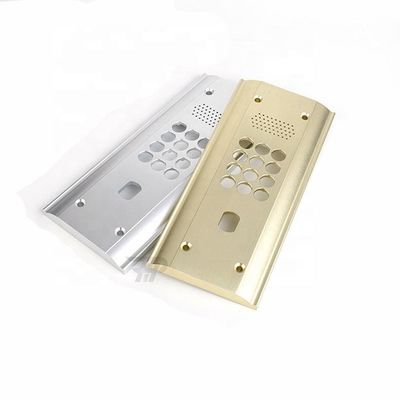 Panneau avant en aluminium anodisé sur mesure Excellente résistance aux chocs