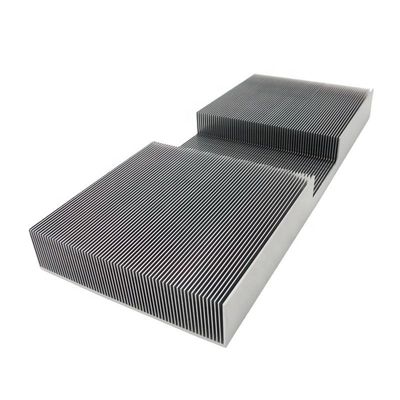 Disque à chaleur à nageoires de finition d'aluminium pour divers appareils électroniques