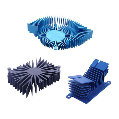 Disque à chaleur de précision Extrusion d'aluminium Disque à chaleur électronique sur mesure