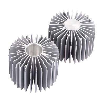 Disque à chaleur de précision Extrusion d'aluminium Disque à chaleur électronique sur mesure