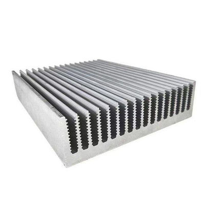 Profil de dissipateur de chaleur en aluminium d'extrusion en argent