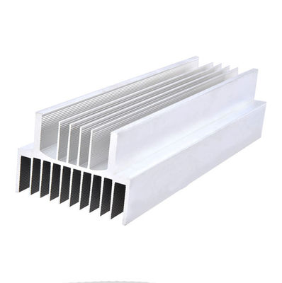 Profil de dissipateur de chaleur d'extrusion d'aluminium léger