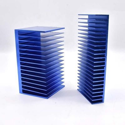 Profil de dissipateur de chaleur d'extrusion d'aluminium léger