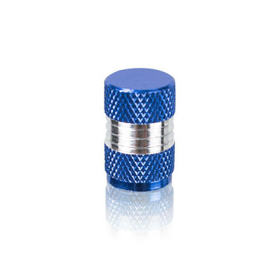 Casquettes d'usinage CNC en aluminium pièces d'usinage CNC anodisées lisses