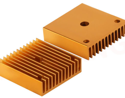 Disques à chaleur anodisés CNC sur mesure pour une efficacité de refroidissement améliorée