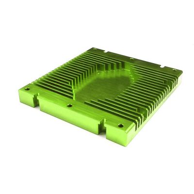 Disque à chaleur CNC laminé Disque à chaleur métallique anodisé