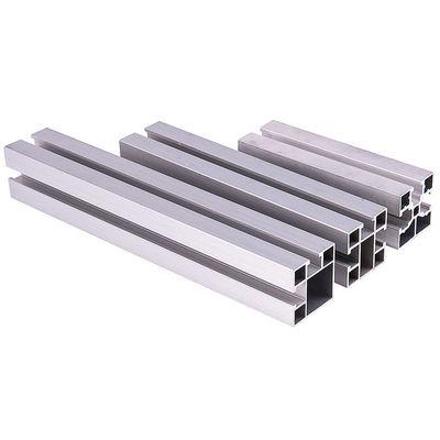 Cadre de panneau solaire d'extrusion en aluminium personnalisé léger et compact