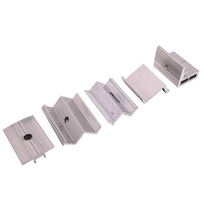 Cadre de panneau solaire d'extrusion en aluminium personnalisé léger et compact