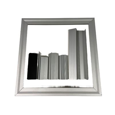 Cadre de panneau solaire d'extrusion en aluminium personnalisé léger et compact