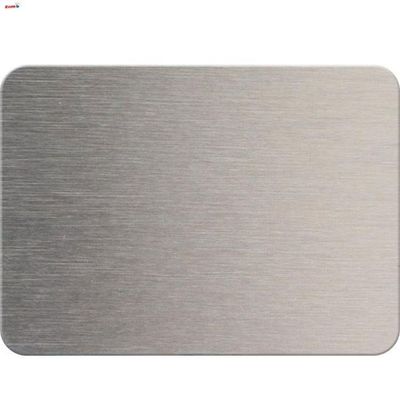 Panneau avant en aluminium brossé composite avec une bonne résistance à la chaleur