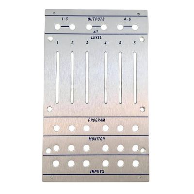 Panneau avant en aluminium brossé composite avec une bonne résistance à la chaleur