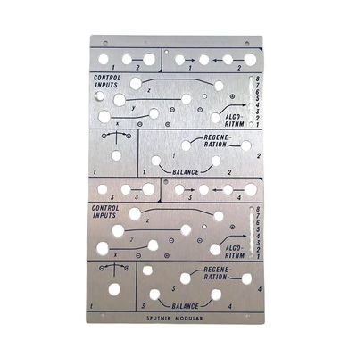Panneau avant en aluminium brossé composite avec une bonne résistance à la chaleur