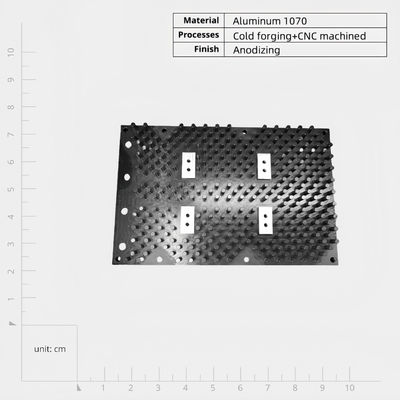 Disque thermique de forgeage à froid en aluminium personnalisable pour une meilleure dissipation thermique
