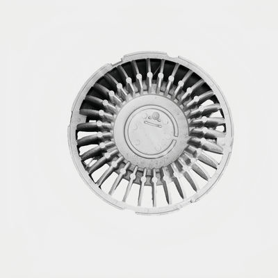 Casque en aluminium moulé sous pression en argent pour appareil électronique et de communication