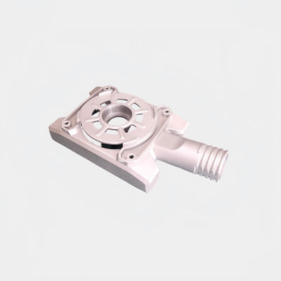 Casement de coulée sous pression en argent avec une surface de revêtement en poudre et durable pour les produits électroniques