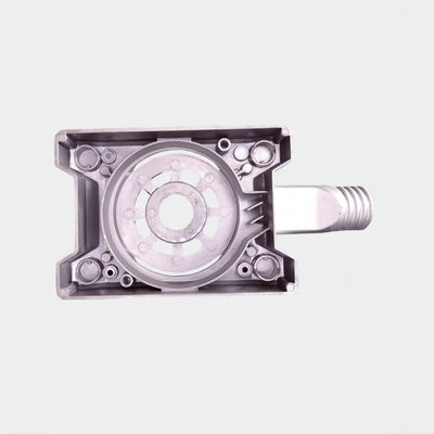 Casement de coulée sous pression en argent avec une surface de revêtement en poudre et durable pour les produits électroniques