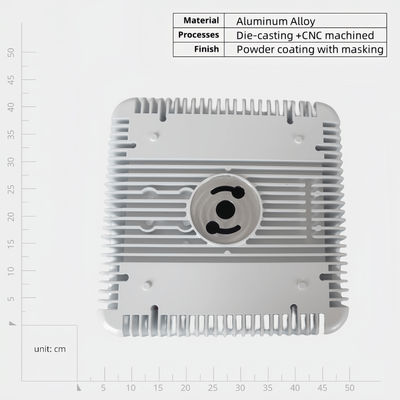 Casques usinés CNC personnalisés pour systèmes d'automatisation industrielle avec des performances optimales