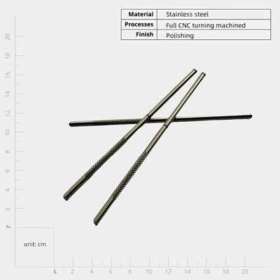 Pièces d'usinage à l'axe de précision avec Ra 0,4-1,6 μm Finition de surface