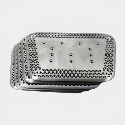 Panneau avant en aluminium moulé sous pression pour applications industrielles personnalisables et de protection