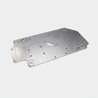 Machining de fraisage CNC personnalisé Panneau de commande avant en aluminium anodisé avec personnalisation