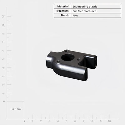 Parties en plastique cnc sur mesure, usinage rapide de prototypes pour motos