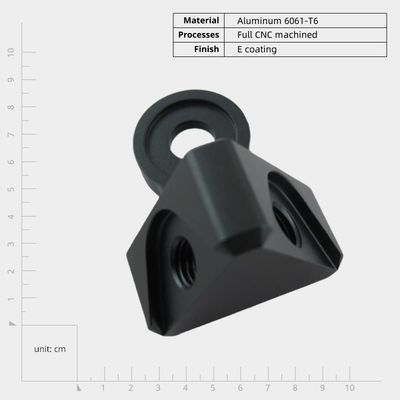 Parties d'usinage CNC sur mesure avec traitement de surface anodisé/polissé/plaqué/couche en poudre
