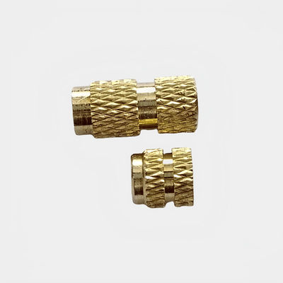 Pièces tournantes CNC poignées et boutons en satin finition en nickel noix moulées