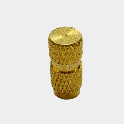 Pièces tournantes CNC poignées et boutons en satin finition en nickel noix moulées
