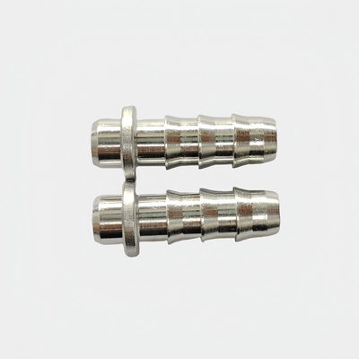 Services de micro-usinage OEM Rivets en aluminium en acier inoxydable usinés à la CNC en argent