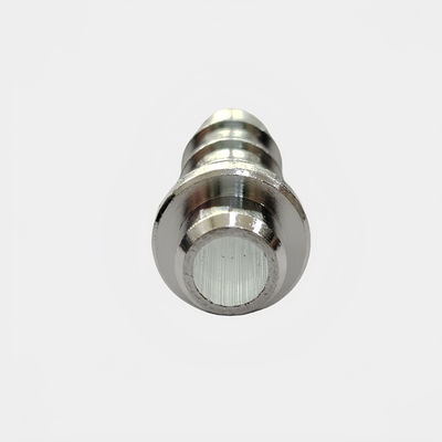 Services de micro-usinage OEM Rivets en aluminium en acier inoxydable usinés à la CNC en argent