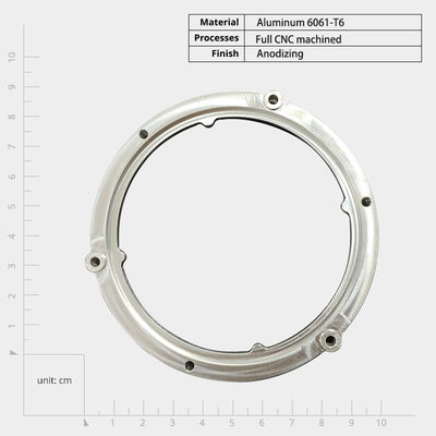 Corne de moto Partie spéciale du haut-parleur à coussin d'aluminium Adaptateur de haut-parleur de montage d'écartement