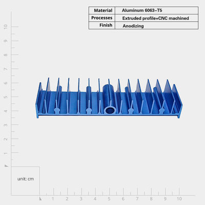 Récipient thermique de refroidissement par convection naturelle industriel pour appareils électroniques sur mesure