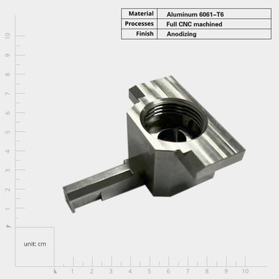 Parties métalliques usinées à la précision CNC Prototypage de précision Usinage offrant la personnalisation OEM / ODM