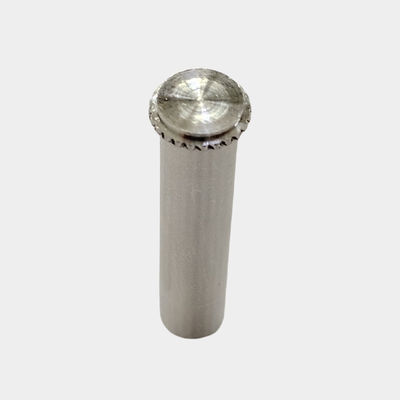 Logiciel gravé et finition mate, usinage CNC pour pièces métalliques en forme d'arbre non standard