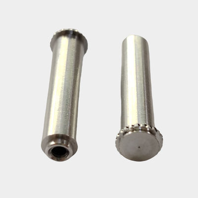 Logiciel gravé et finition mate, usinage CNC pour pièces métalliques en forme d'arbre non standard
