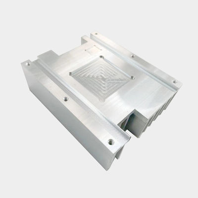 Pièces d'usinage CNC personnalisées Pièces de refroidissement en aluminium usinées à la commande numérique 5 mm Hauteur de la nageoire 2 mm Tension de la nageoire