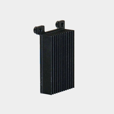 Disque à chaleur personnalisé pour le refroidissement électronique, Disque à chaleur anodisé en aluminium extrudé usiné CNC
