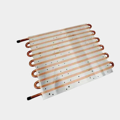 Plaque de refroidissement liquide en alliage d'aluminium évier à basse pression et tube en cuivre