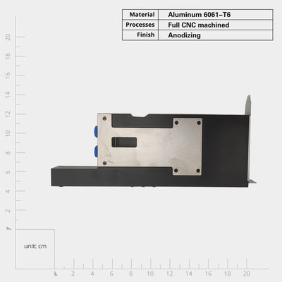 Plaque de refroidissement à l'eau personnalisée pour le serveur d'AI GPU Méthode de dissipation de chaleur par conduction