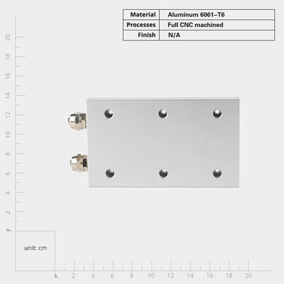 Dissipation de chaleur personnalisable en aluminium laminé pour véhicule éolien et électrique