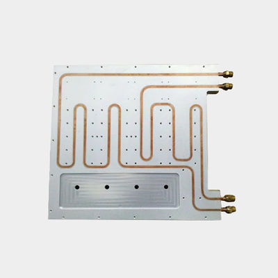 Conductivité thermique évier à chaleur à plaque froide métallique refroidie avec système de refroidissement liquide