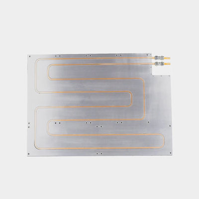 Disque thermique à plaque froide à vis en aluminium, à haute conductivité thermique et débit